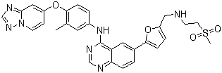 ARRY 380 molecular structure (CAS 937265-83-3)