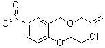 2-(Allyloxymethyl)-1-(2-chloroethoxy)-4-nitrobenzene molecular structure (CAS 937273-31-9)