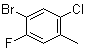structure of CAS# 93765-83-4, 1-Bromo-5-chloro-2-fluoro-4-methylbenzene
