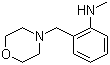 N-Methyl-2-(4-morpholinylmethyl)benzenamine molecular structure (CAS 937659-58-0)