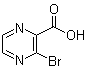 结构式 CAS# 937669-80-2, 3-溴-2-吡嗪羧酸