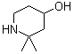 2,2-Dimethyl-4-piperidinol molecular structure (CAS 937681-12-4)