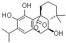 structure of CAS# 93780-80-4, Isorosmanol;(4aR,9R,10R,10aS)-1,3,4,9,10,10a-Hexahydro-5,6,10-trihydroxy-1,1-dimethyl-7-(1-methylethyl)-2H-9,4a-(epoxymethano)phenanthren-12-one