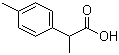 structure of CAS# 938-94-3, 2-(4-Methylphenyl)propanoic acid;2-(4-Tolyl)propionic acid