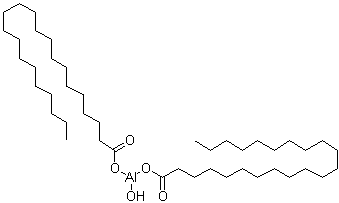 Bis(docosanoato-kappaO)hydroxyaluminum molecular structure (CAS 93859-35-9)