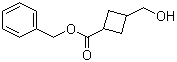 Benzyl 3-(hydroxymethyl)cyclobutanecarboxylate molecular structure (CAS 939768-59-9)