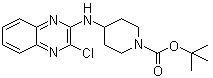 4-[(3-Chloro-2-quinoxalinyl)amino]-1-piperidinecarboxylic acid tert-butyl ester molecular structure (CAS 939986-89-7)