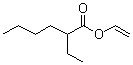 structure of CAS# 94-04-2, 2-Ethylhexanoic acid vinyl ester;NSC 5312; VeoVa EH; Vinyl 2-ethylhexanoate; Vinyl 2-ethylhexoate; Vynate 2EH