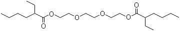 Triethylene glycol bis(2-ethylhexanoate) molecular structure (CAS 94-28-0)