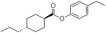 4-Ethylphenyl 4'-trans-propylcyclohexylcarboxylate molecular structure (CAS 94041-25-5)
