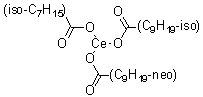 (Isodecanoato-O)(isooctanoato-O)(neodecanoato-O)cerium molecular structure (CAS 94086-45-0)