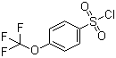 结构式 CAS# 94108-56-2, 4-(三氟甲氧基)苯磺酰氯; 4-三氟甲氧基苯磺酰氯