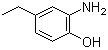 structure of CAS# 94109-11-2, 2-Amino-4-ethylphenol;4-Ethyl-2-aminophenol