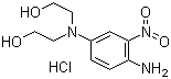 2,2'-[(4-Amino-3-nitrophenyl)imino]bisethanol hydrochloride molecular structure (CAS 94158-13-1)