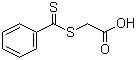 S-硫代苯甲酰巯基乙酸分子结构 (CAS 942-91-6)