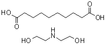 癸二酸单二乙醇胺盐分子结构 (CAS 94200-21-2)
