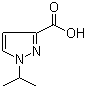 1-Isopropyl-1H-pyrazole-3-carboxylic acid molecular structure (CAS 942631-65-4)