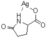 5-氧代-DL-脯氨酸银络合物分子结构 (CAS 94276-39-8)
