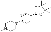 2-(4-Methylpiperazino)pyrimidine-5-boronic acid pinacol ester molecular structure (CAS 942922-07-8)