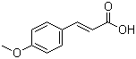 structure of CAS# 943-89-5, 4-Methoxycinnamic acid;3-(4-Methoxyphenyl)acrylic acid