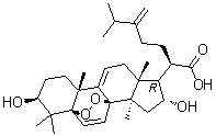 5alpha,8alpha-Peroxydehydrotumulosic acid molecular structure (CAS 943225-53-4)