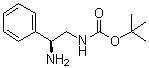 结构式 CAS# 943322-87-0, ((2S)-2-氨基-2-苯基乙基)氨基甲酸叔丁酯