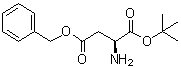 4-苄基 1-叔丁基 L-天冬氨酸酯分子结构 (CAS 94347-11-2)