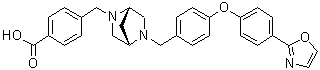 Acebilustat molecular structure (CAS 943764-99-6)
