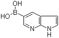 (1H-Pyrrolo[2,3-b]pyridin-5-yl)boronic acid molecular structure (CAS 944059-24-9)