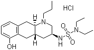 Quinagolide hydrochloride molecular structure (CAS 94424-50-7)