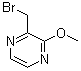 2-(Bromomethyl)-3-methoxypyrazine molecular structure (CAS 944317-85-5)