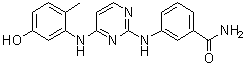 3-[[4-[(5-Hydroxy-2-methylphenyl)amino]-2-pyrimidinyl]amino]benzamide molecular structure (CAS 944795-06-6)