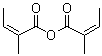 结构式 CAS# 94487-74-8, 当归酸酐; (2Z,2'Z)-2-甲基-2-丁烯酸酸酐