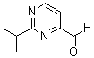 2-(1-Methylethyl)-4-pyrimidinecarboxaldehyde molecular structure (CAS 944901-13-7)