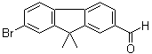 structure of CAS# 944940-90-3, 7-Bromo-9,9-dimethyl-9H-fluorene-2-carboxaldehyde