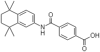 structure of CAS# 94497-51-5, Tamibarotene;4-[(5,5,8,8-Tetramethyl-6,7-dihydronaphthalen-2-yl)carbamoyl]benzoic acid