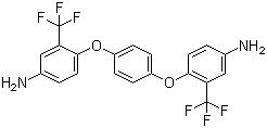 4,4'-[1,4-Phenylenebis(oxy)]bis[3-(trifluoromethyl)aniline] molecular structure (CAS 94525-05-0)
