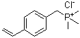 Trimethyl(4-vinylbenzyl)phosphonium chloride molecular structure (CAS 945256-94-0)