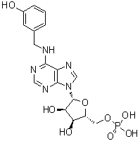 N-[(3-Hydroxyphenyl)methyl]-5'-adenylic acid molecular structure (CAS 946853-27-6)