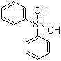 structure of CAS# 947-42-2, Diphenylsilanediol;Dihydroxydiphenylsilane