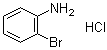 structure of CAS# 94718-79-3, 2-Bromoaniline hydrochloride;2-Bromobenzenamine hydrochloride; o-Bromoaniline hydrochloride