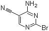 4-Amino-2-bromopyrimidine-5-carbonitrile molecular structure (CAS 94741-70-5)