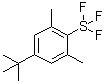 structure of CAS# 947725-04-4, 2,6-Dimethyl-4-tert-butylphenylsulfur trifluoride