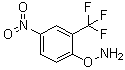 O-[4-硝基-2-(三氟甲基)苯基]羟胺分子结构 (CAS 94832-15-2)