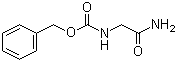 N-苄氧羰基甘氨酰胺分子结构 (CAS 949-90-6)