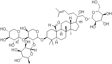 绞股蓝皂苷 XLIX分子结构 (CAS 94987-08-3)