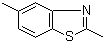 2,5-Dimethylbenzothiazole molecular structure (CAS 95-26-1)