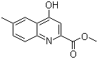 Methyl 4-hydroxy-6-methylquinoline-2-carboxylate molecular structure (CAS 950265-42-6)