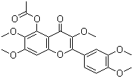 Artemetin acetate molecular structure (CAS 95135-98-1)