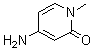 4-氨基-1-甲基吡啶-2-酮分子结构 (CAS 952182-01-3)